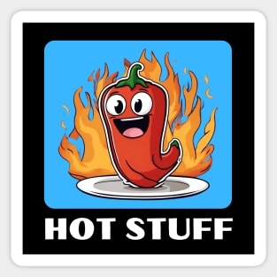 Hot Stuff | Chili Pun Sticker